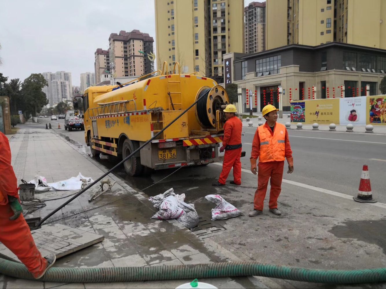珠晖排污管道清淤-管道清洗